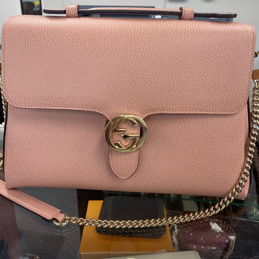 Gucci Interlocking Pink Bag